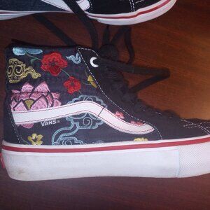 Vans Sk8-Hi Floral & Black5.0